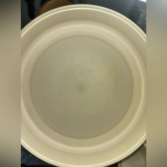 Gently used Vintage Tupperware Serving Tray 1970s Retro Serving Platter - Picture 2 of 5